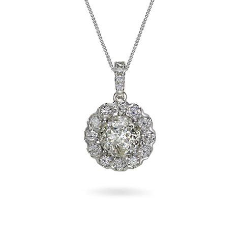 diamonds crown of light necklace.